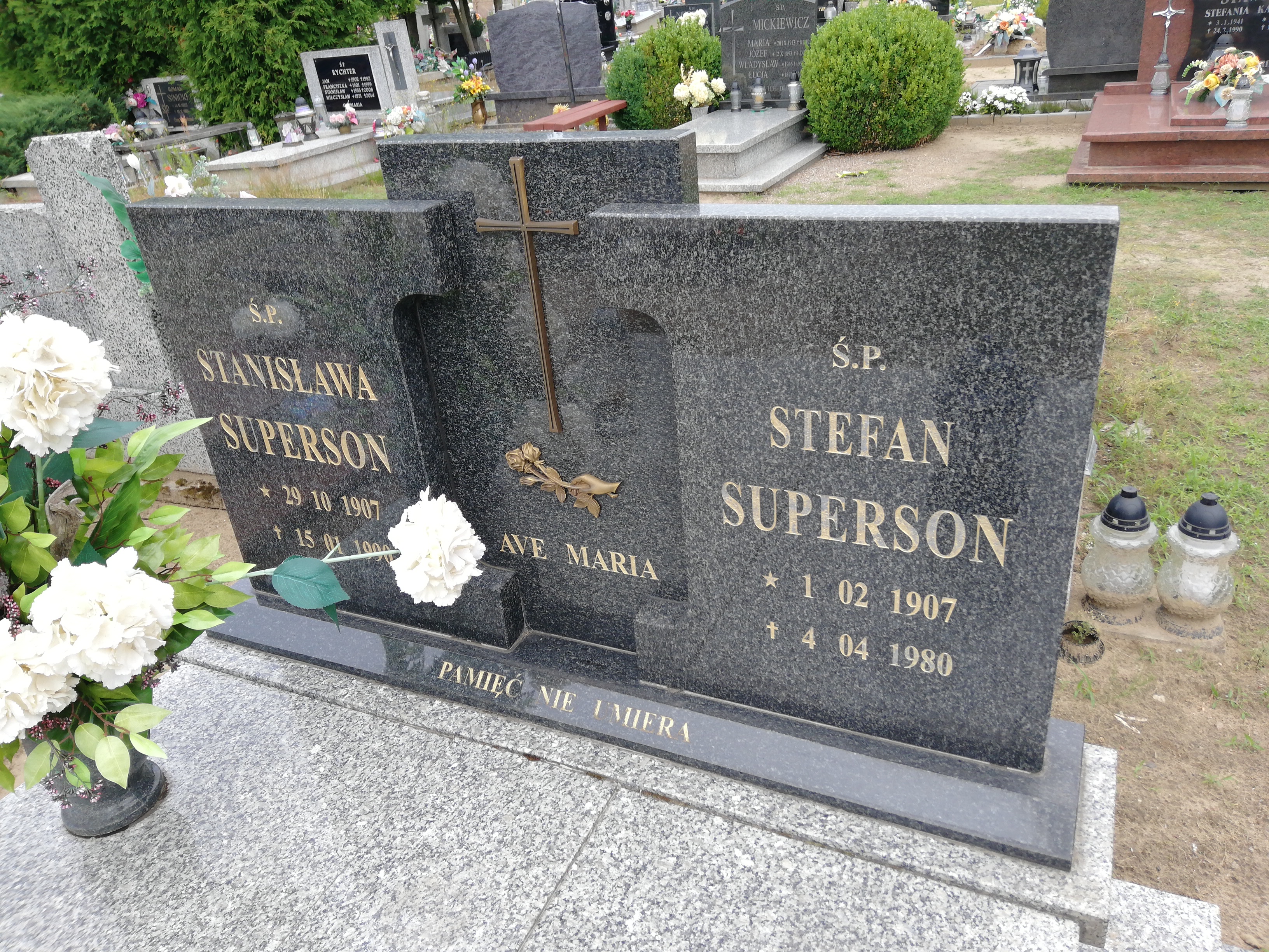 Stefan Superson 1907 Okonek - Grobonet - Wyszukiwarka osób pochowanych