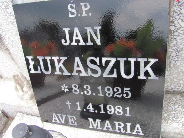 Jan Łukaszuk 1925 Okonek - Grobonet - Wyszukiwarka osób pochowanych