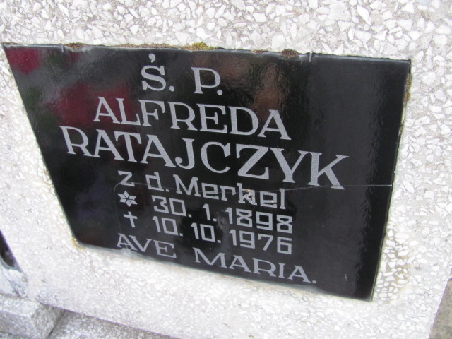 Alfreda Ratajczyk 1898 Okonek - Grobonet - Wyszukiwarka osób pochowanych