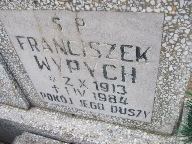 Franciszek Wypych 1913 Okonek - Grobonet - Wyszukiwarka osób pochowanych