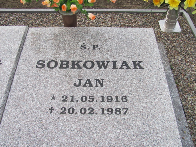 Jan Sobkowiak 1916 Okonek - Grobonet - Wyszukiwarka osób pochowanych