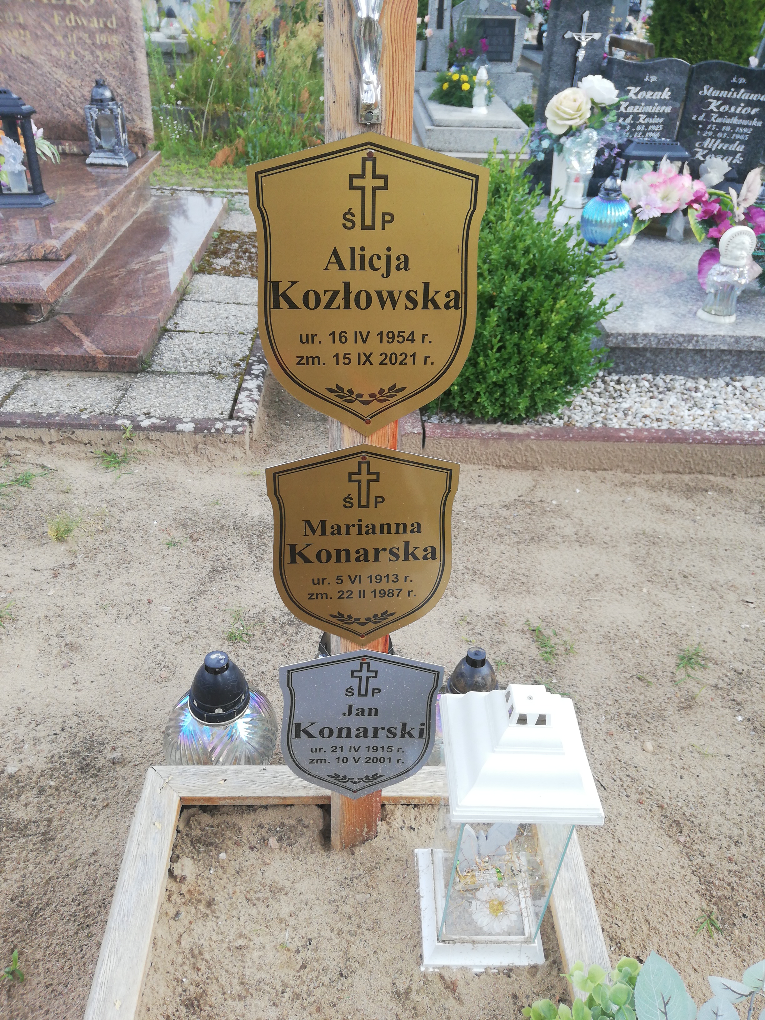 Grób Małgorzata Ewa Kozłowska