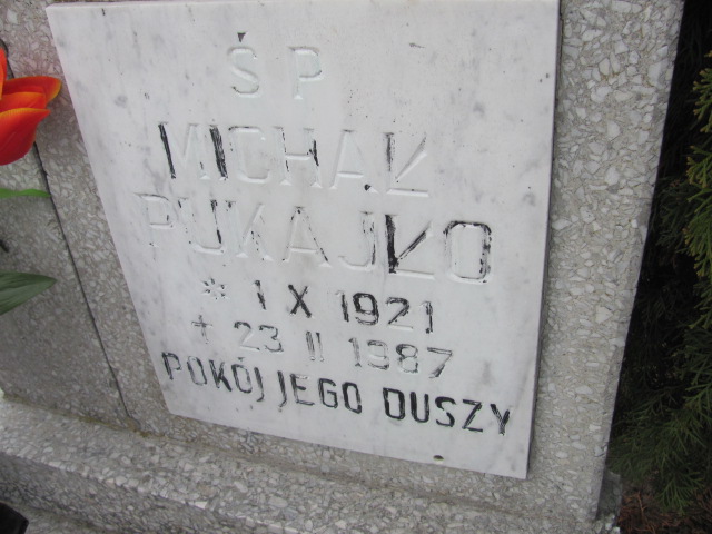 Michał Pukajło 1921 Okonek - Grobonet - Wyszukiwarka osób pochowanych