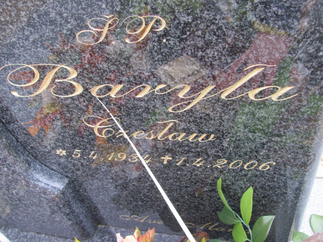 Czesław Baryła 1934 Okonek - Grobonet - Wyszukiwarka osób pochowanych