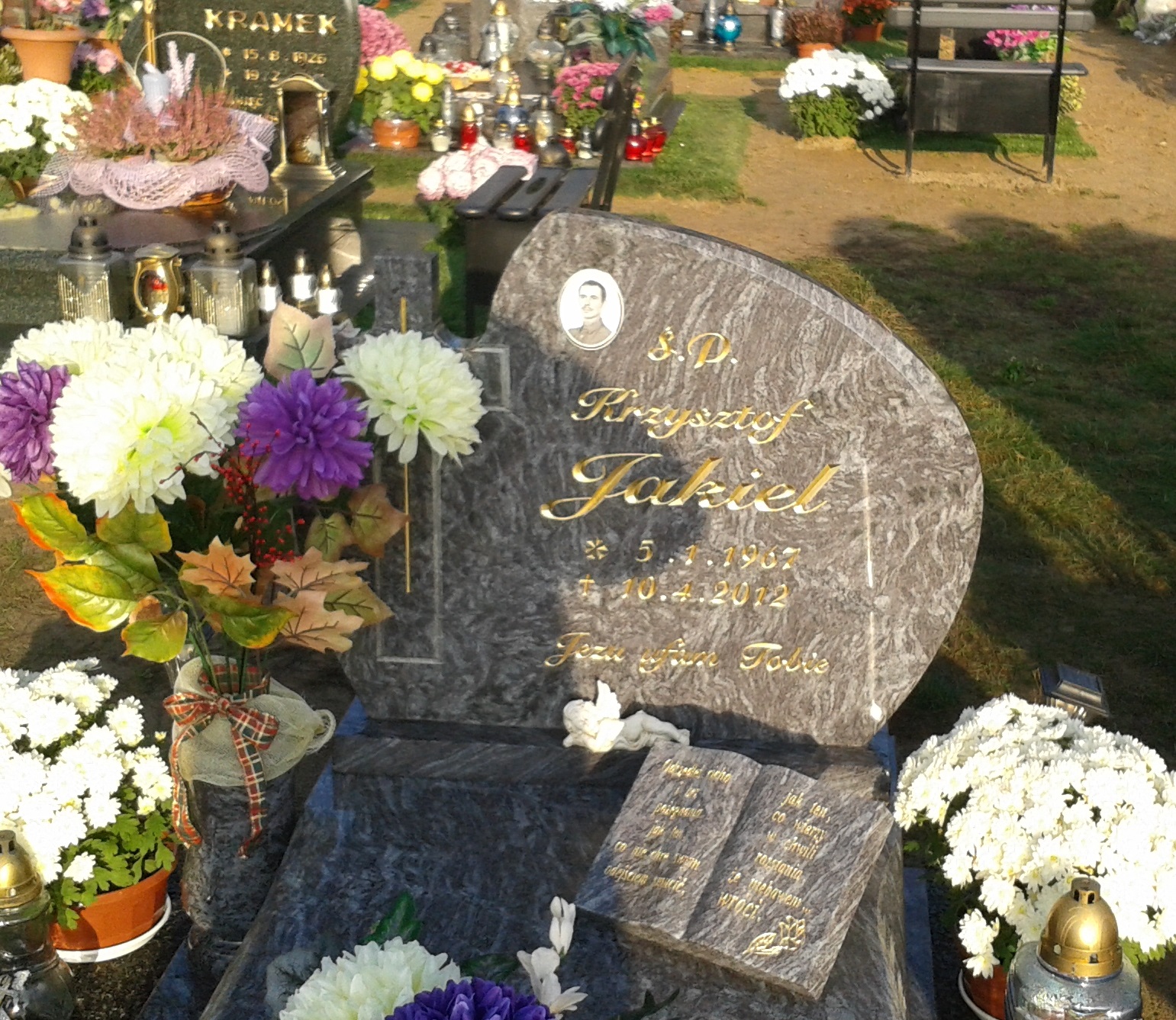 Krzysztof Jakiel 1967 Okonek - Grobonet - Wyszukiwarka osób pochowanych