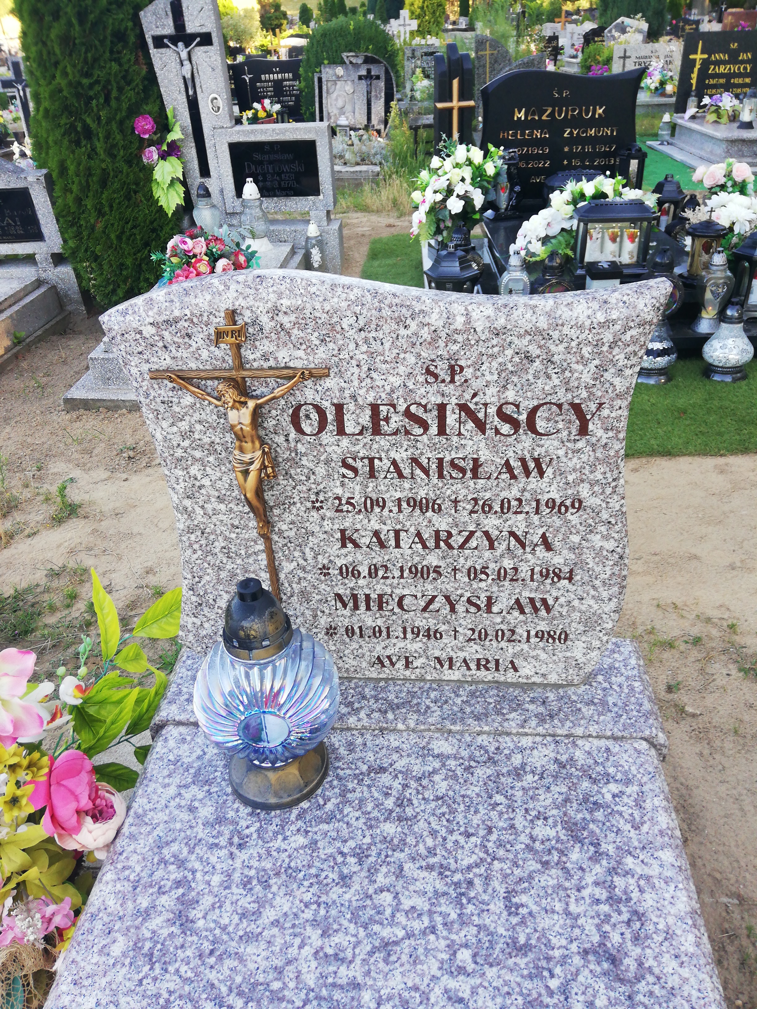 Grób Katarzyna Olesińska