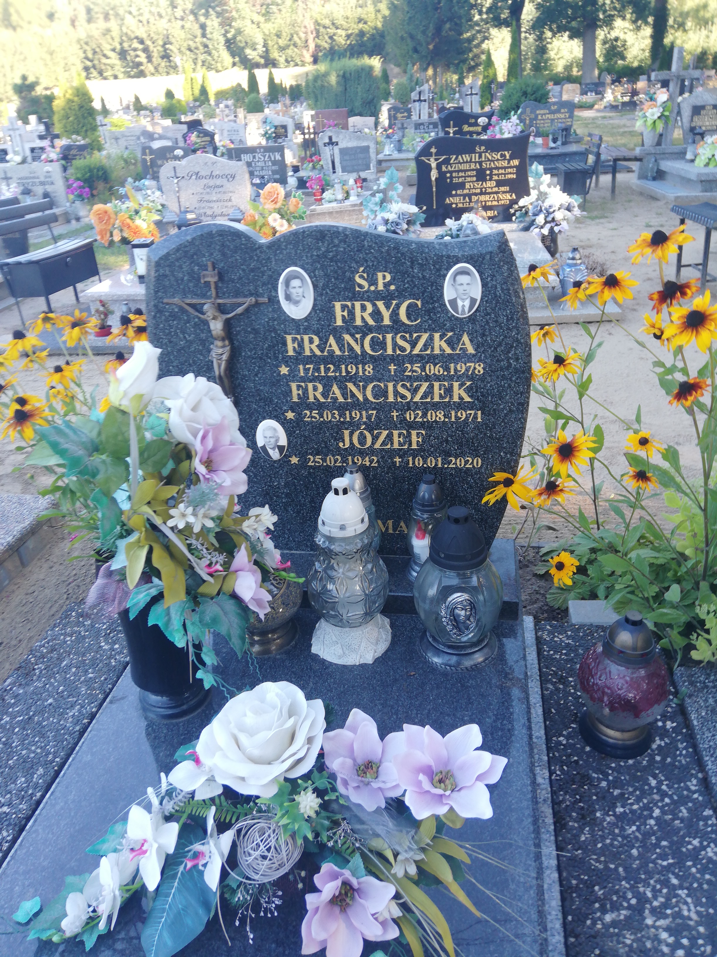 Grób Franciszek Fryc