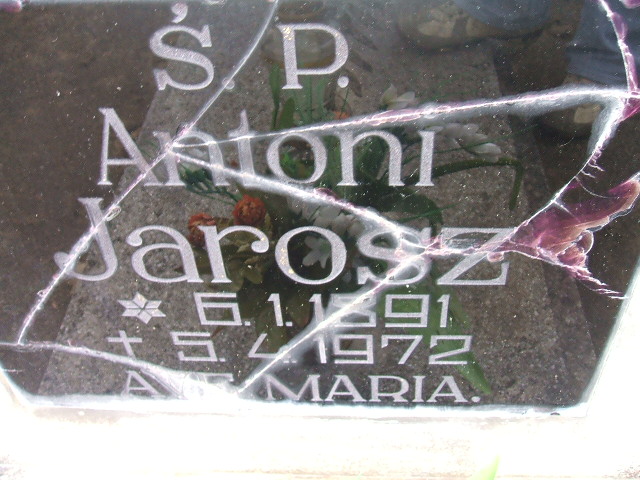 Antoni Jarosz 1891 Okonek - Grobonet - Wyszukiwarka osób pochowanych