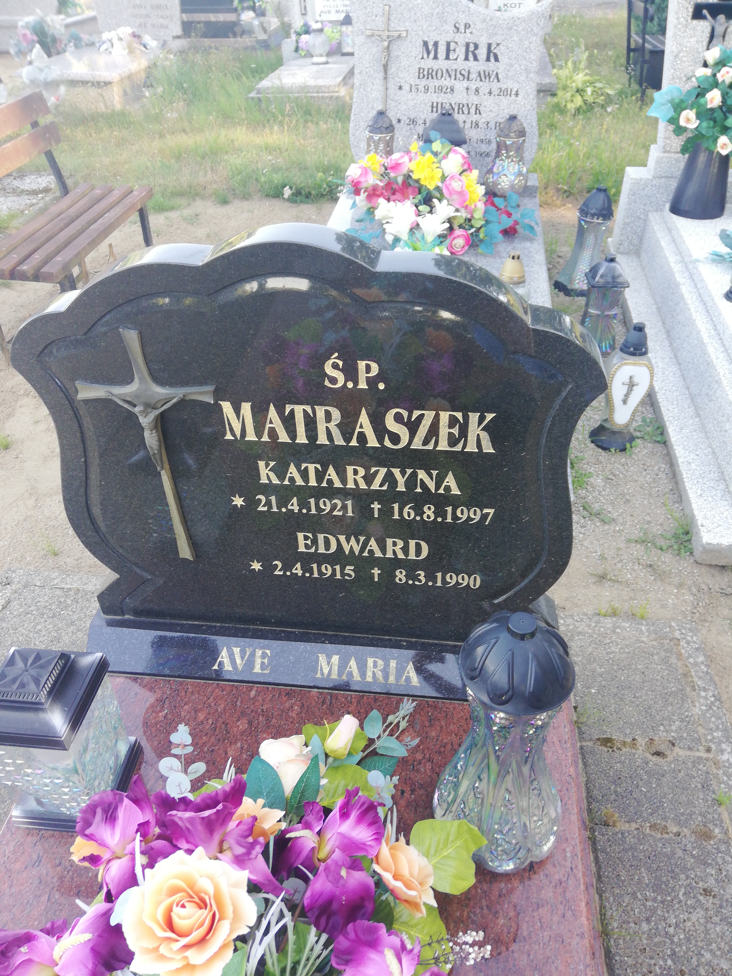 Grób Edward Matraszek