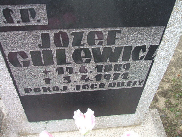 Józefa Gulewicz 1902 Okonek - Grobonet - Wyszukiwarka osób pochowanych