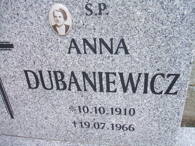  Dubaniewicz 1910 Okonek - Grobonet - Wyszukiwarka osób pochowanych