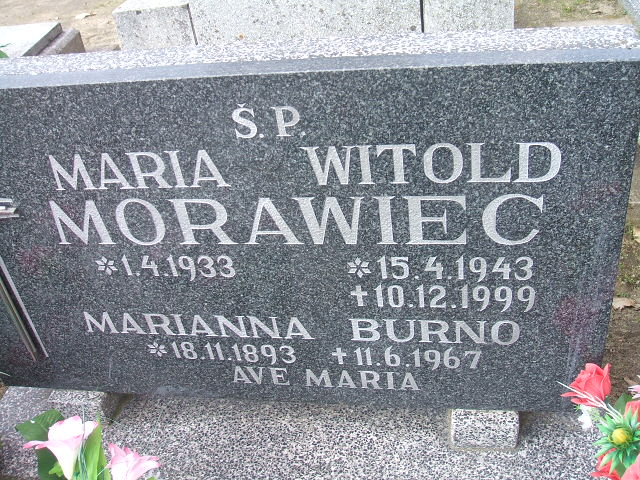 Marianna Burno 1893 Okonek - Grobonet - Wyszukiwarka osób pochowanych