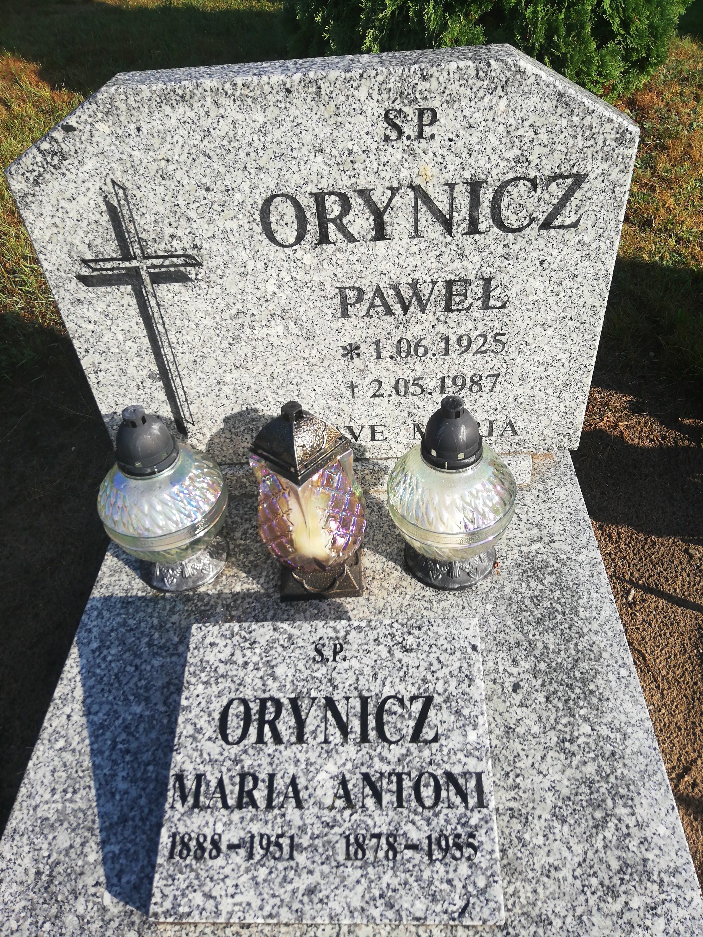 Grób Antoni Orynicz