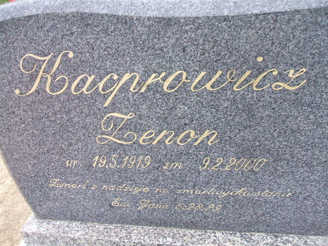 Władysława Kacprowicz 1925 Okonek - Grobonet - Wyszukiwarka osób pochowanych