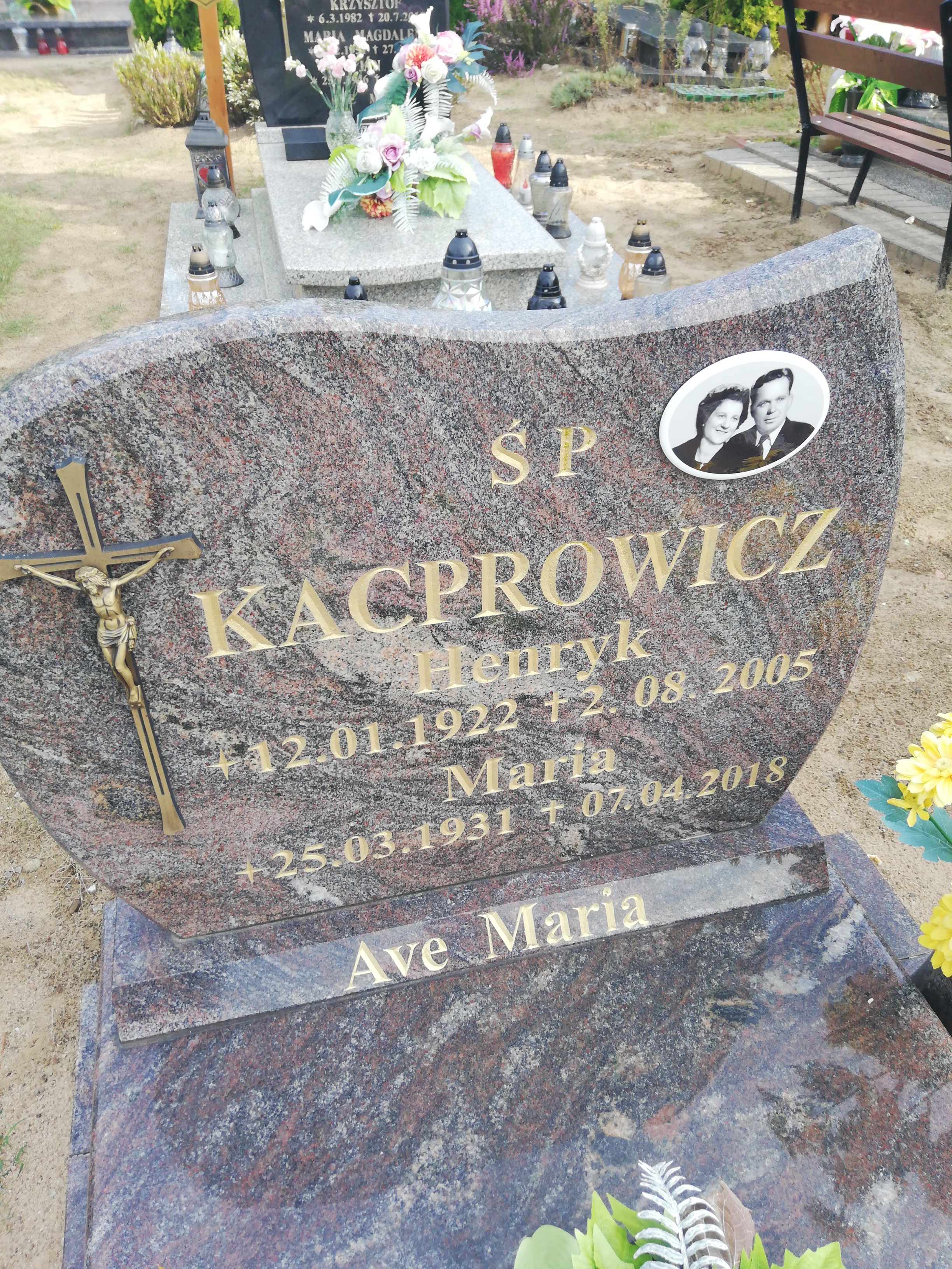 Grób Maria  Kacprowicz