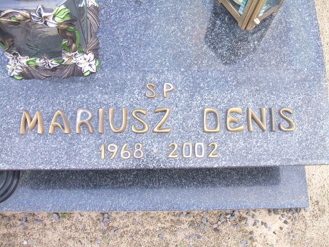 Mariusz Denis 1968 Okonek - Grobonet - Wyszukiwarka osób pochowanych