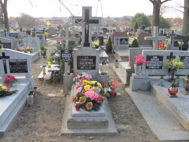 Grób Stanisław Gierma