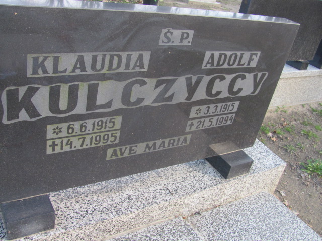 Adolf Kulczycki 1915 Okonek - Grobonet - Wyszukiwarka osób pochowanych