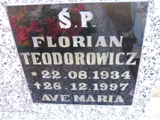 Mieczysław Teodorowicz 1938 Okonek - Grobonet - Wyszukiwarka osób pochowanych