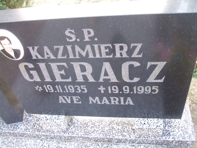 Kazimierz Gieracz 1935 Okonek - Grobonet - Wyszukiwarka osób pochowanych