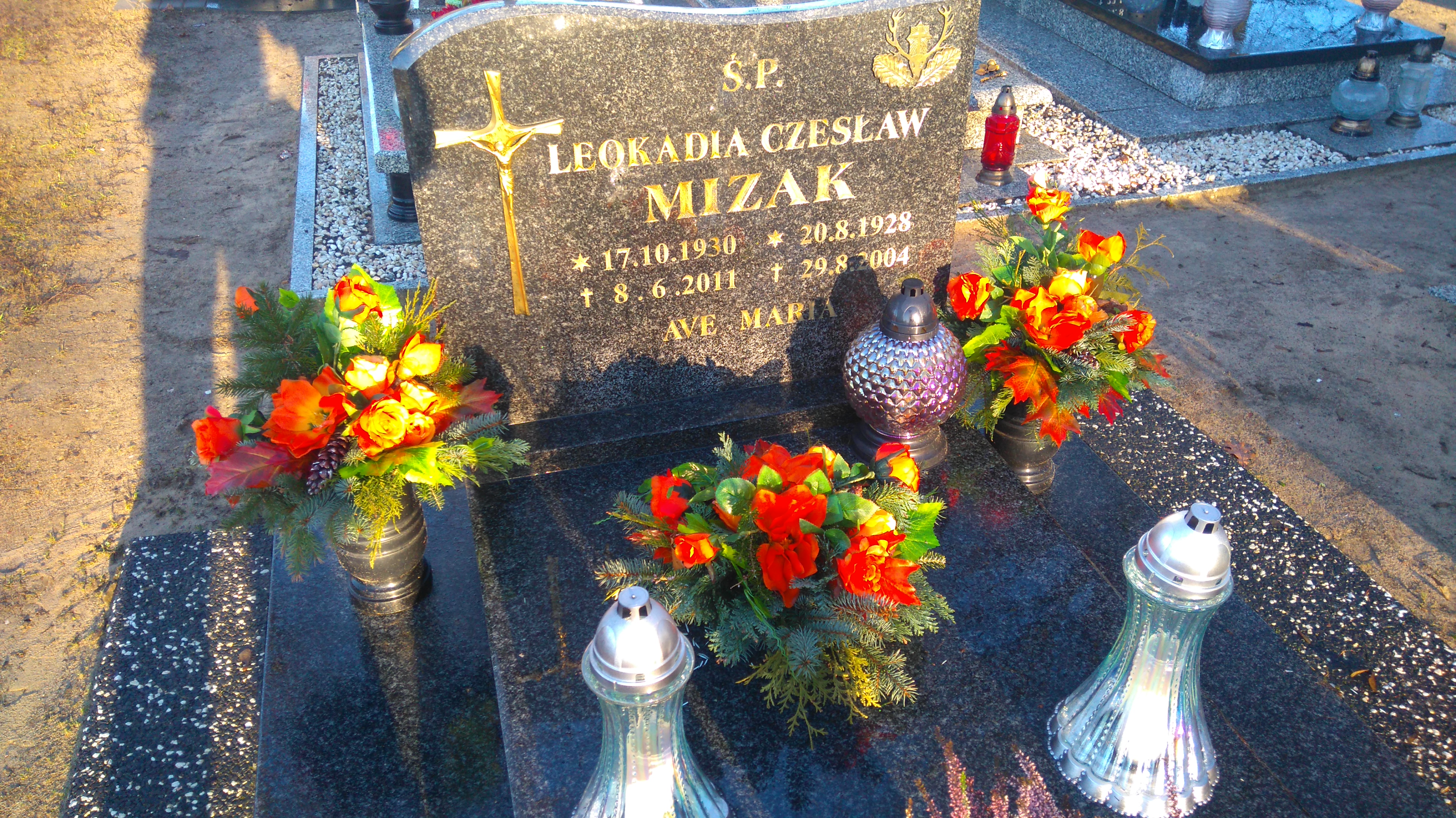 Grób Małgorzata Mizak