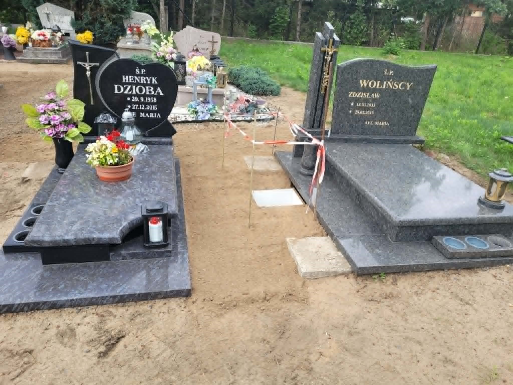 Grób Leszek Woliński